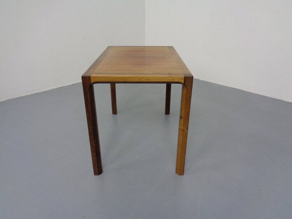 Danish Side Table in Rosewood, 1960s