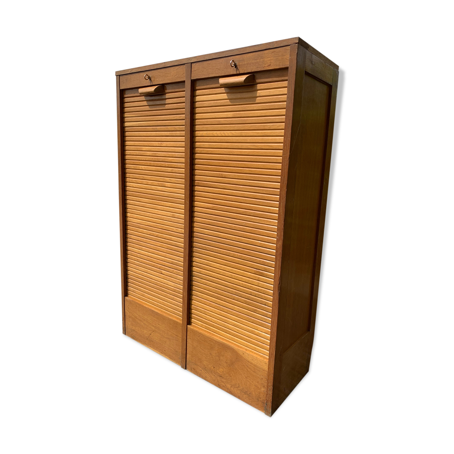 Double curtain binder