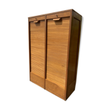 Double curtain binder