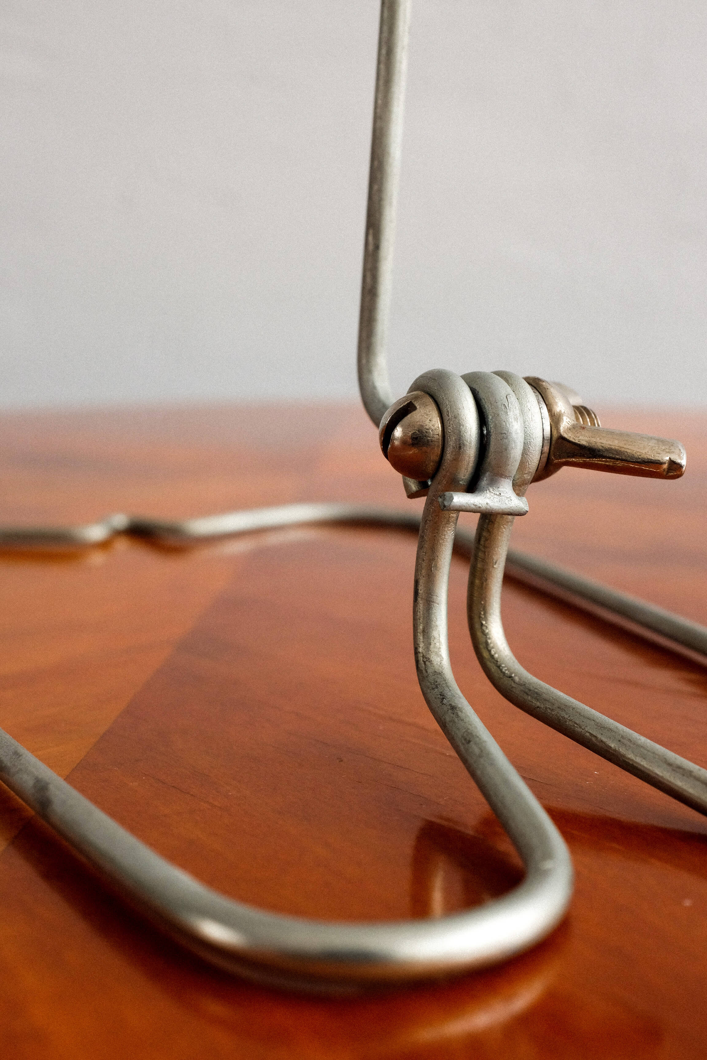 Industrial bakelite and metal table lamp, 1960s