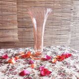 XL pink vase