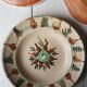 5 assiettes céramique artisanales Roumanie slave bohème oiseau table ou murales