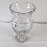 Cut crystal vase from the 1950s