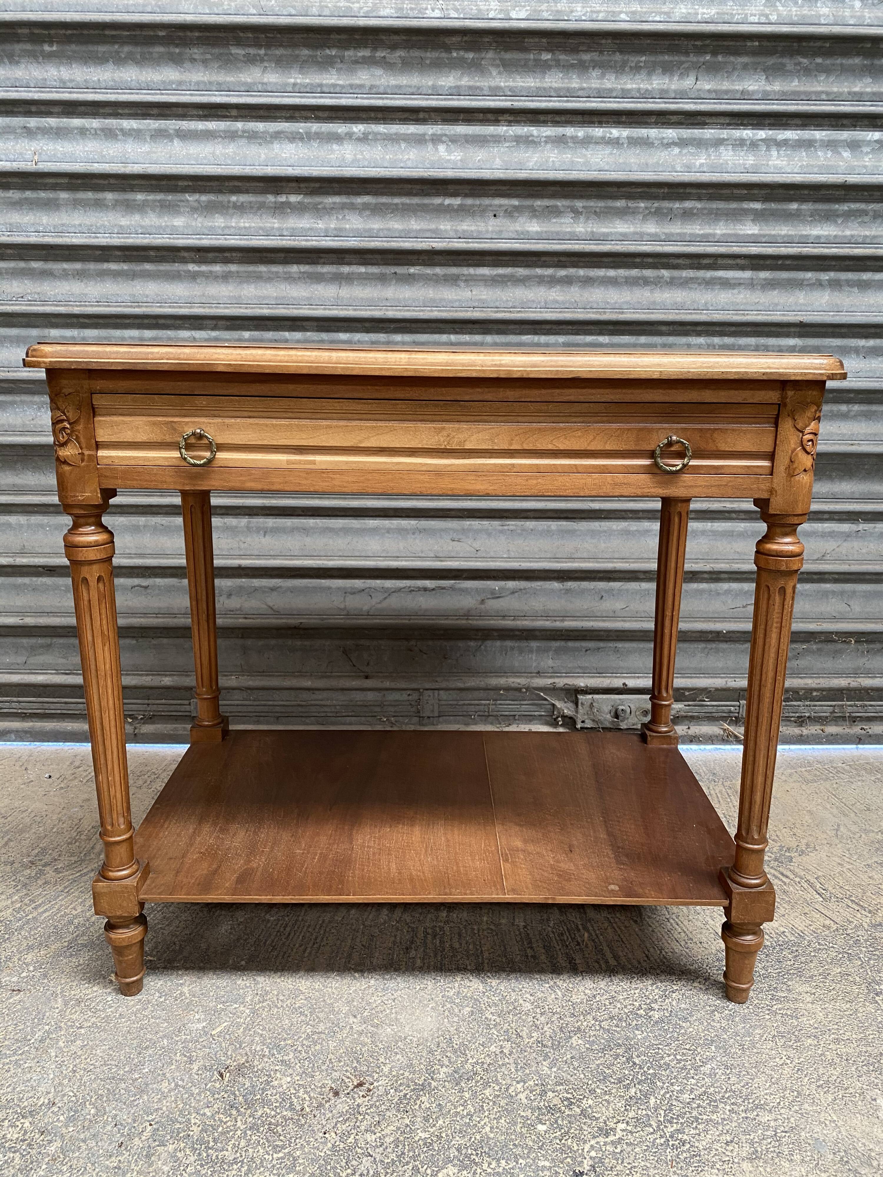 Walnut Console 1900