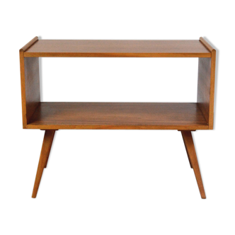 Meuble TV scandinave teck pieds compas