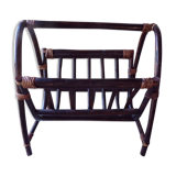 Magazine rack in bamboo