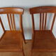 Paire de chaises bistrot Stella années 50