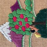 Broderie artisanale « Paradis terrestre »