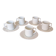 Moka cups in porcelain from Manufacture Royale (Limoges)