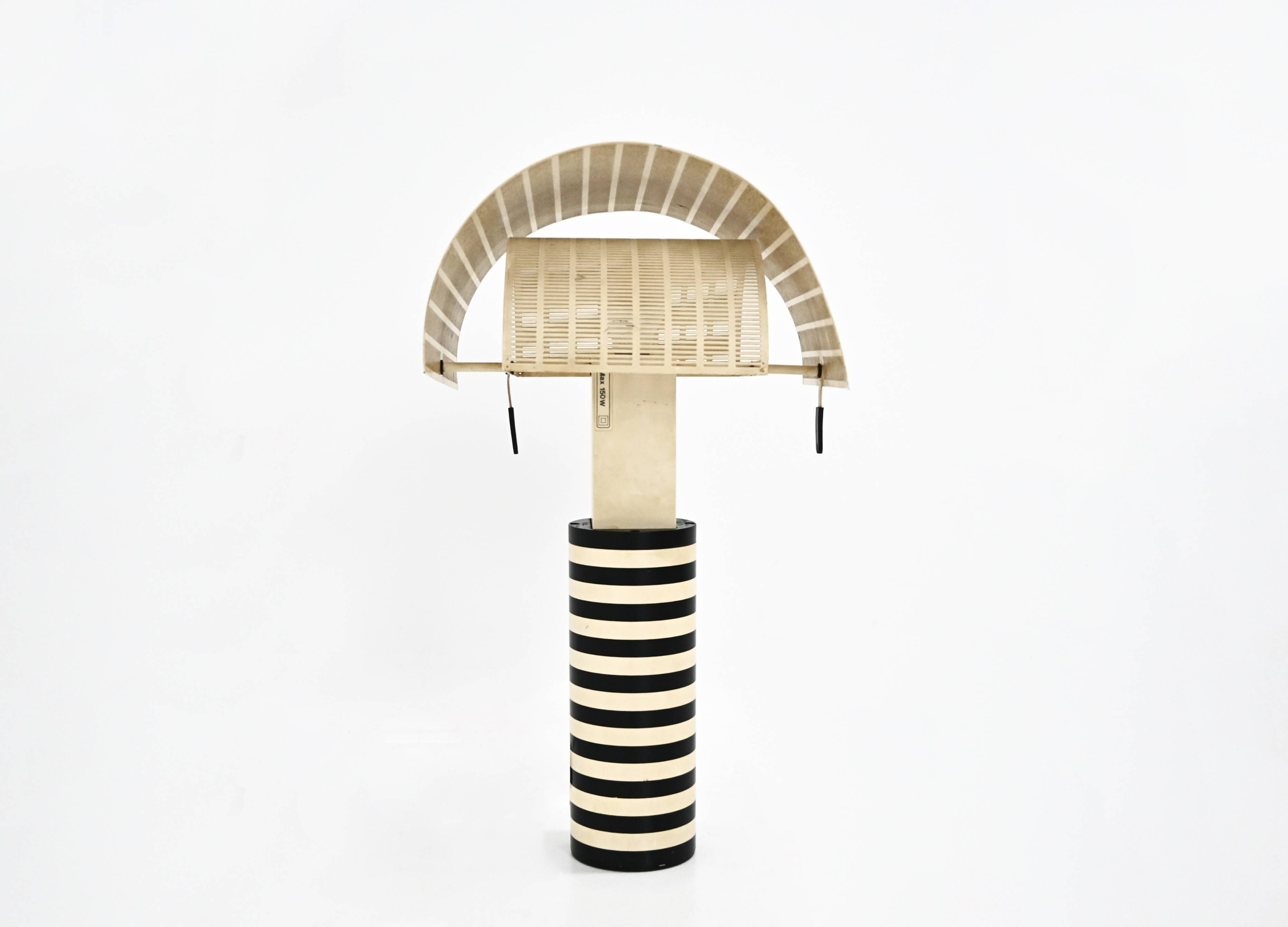 Shogun table lamp by Mario Botta for Artemide, 1986