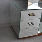 Dressing table mirror style 1940-6 drawers