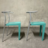 Pair of Dr. Glob chair by Starck for kartell in the 1990s