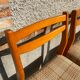 Series of 4 chairs in Scandinavian style 1960