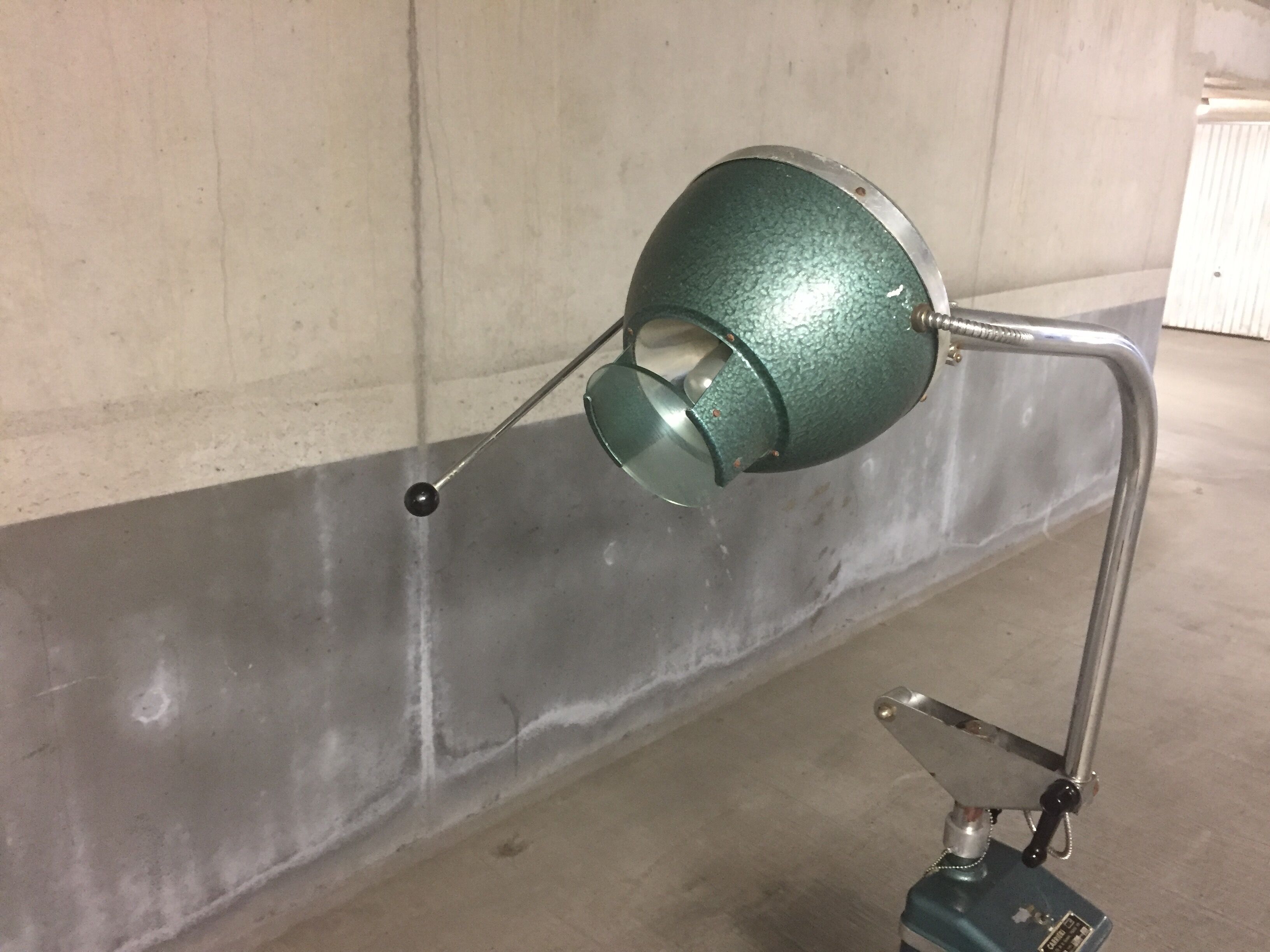 Industrial floor lamp 1940