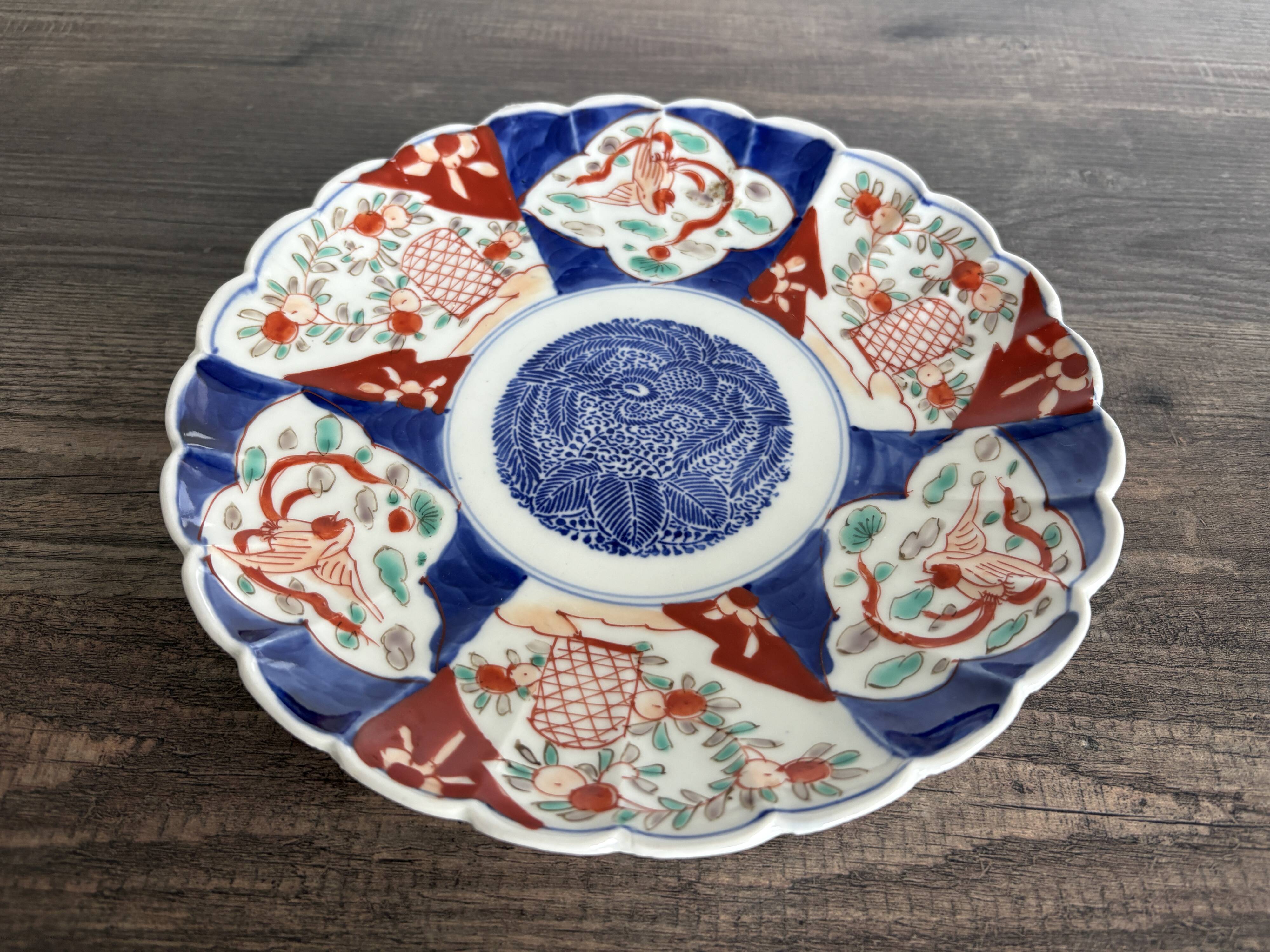 Antique Japanese Imari plate