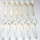 Set of 12 teaspoons, Christofle, Alfenide, silver plated, very good condition