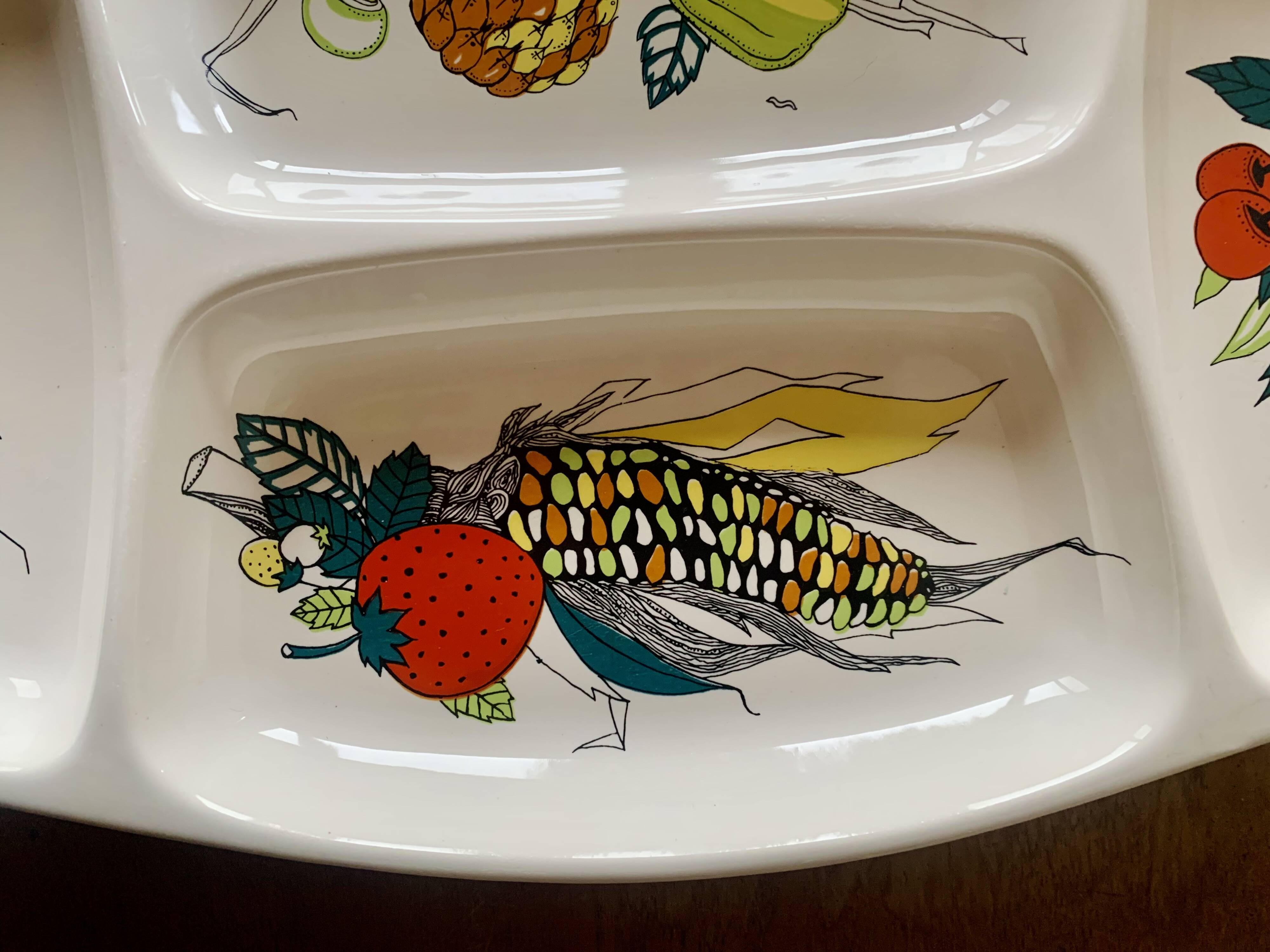 Villeroy and Boch Primabella - Vintage ceramic dish for appetizers and small hors d'oeuvres