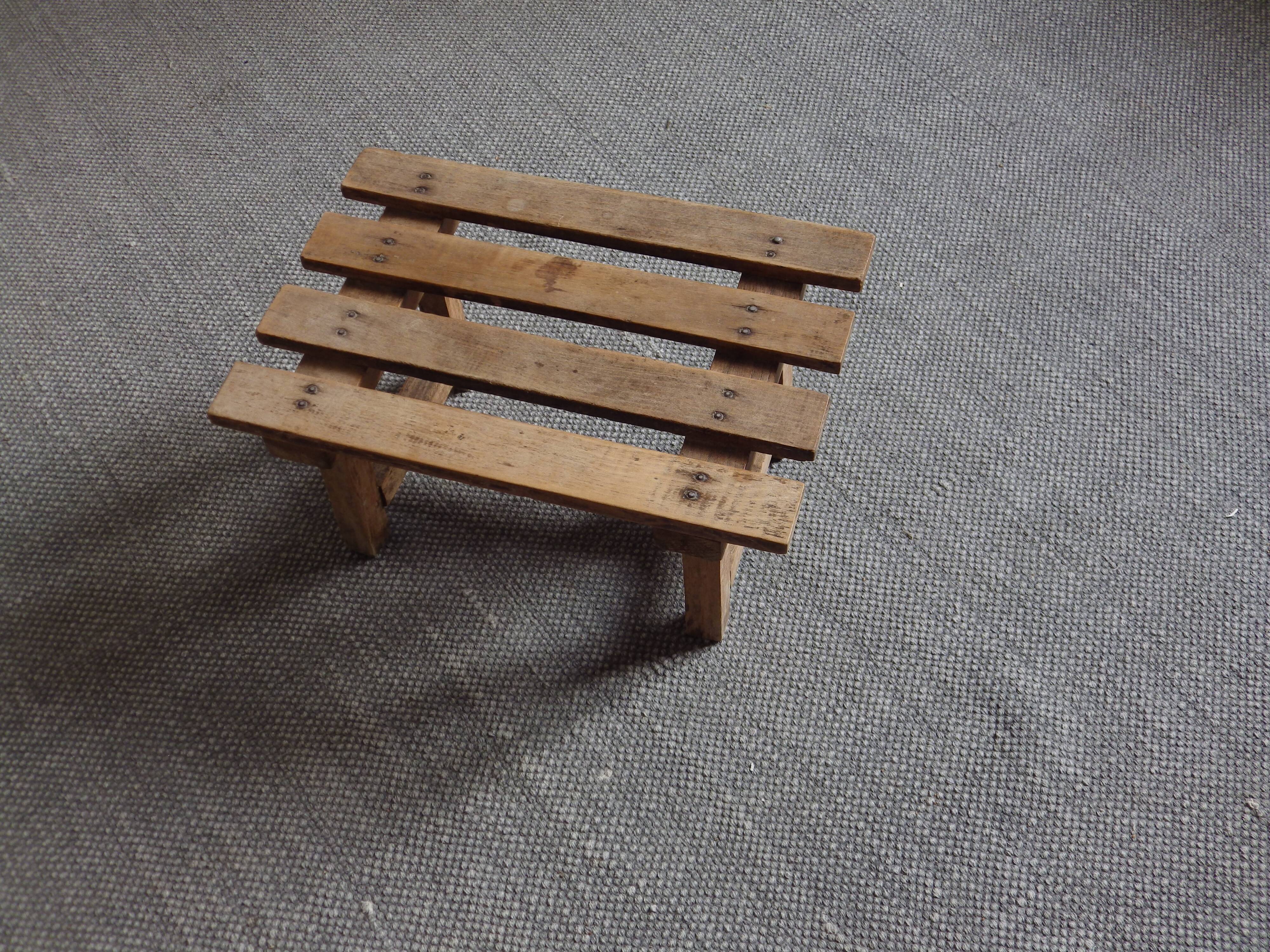 Wooden stool