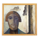 Mid century schilderij 'spaanse jezus'