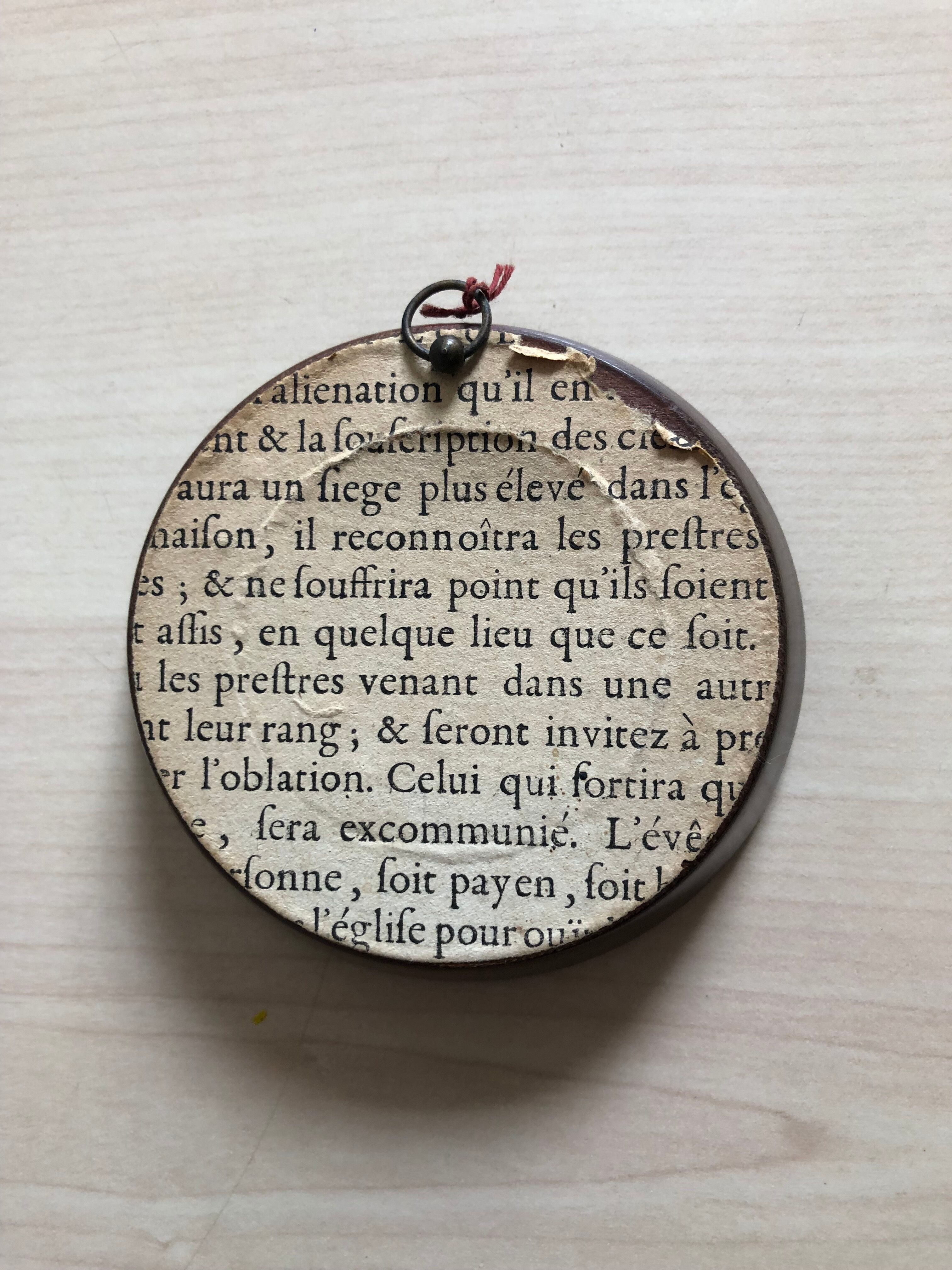 Miniature Napoleon III portrait of woman