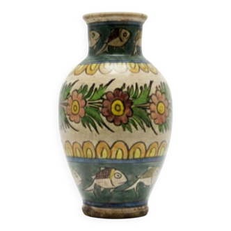 Glazed ceramic vase, Persian origin, 1960s