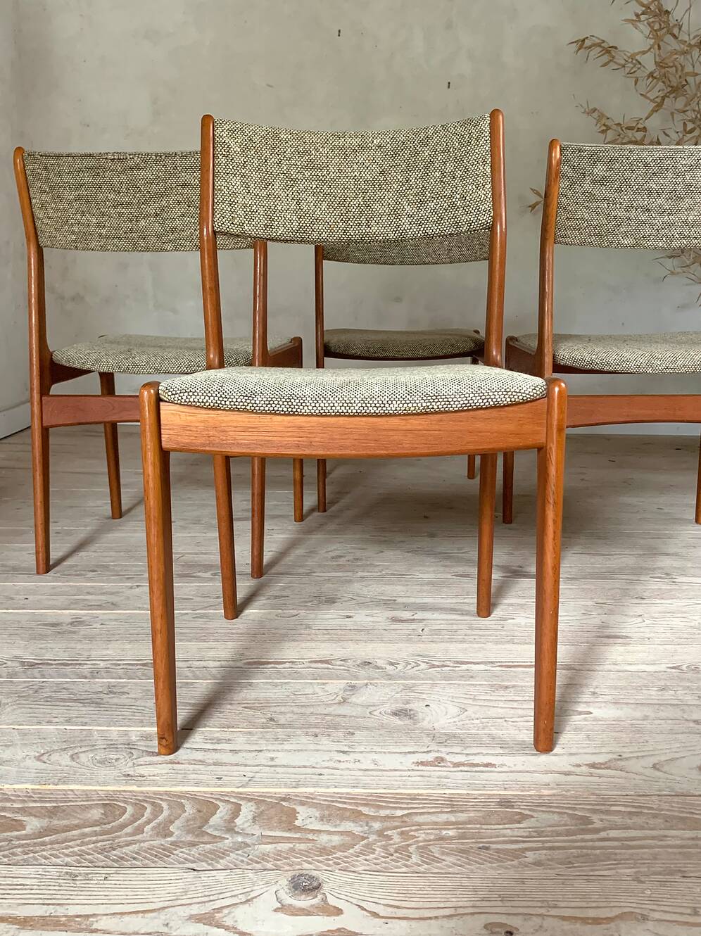 Vintage Scandinavian teak chairs