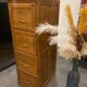 Wooden drawer filing cabinets