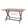 Folding teak table, Italian design, 1970s, made in Italy