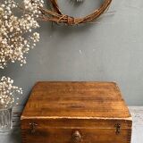 Small wooden chest