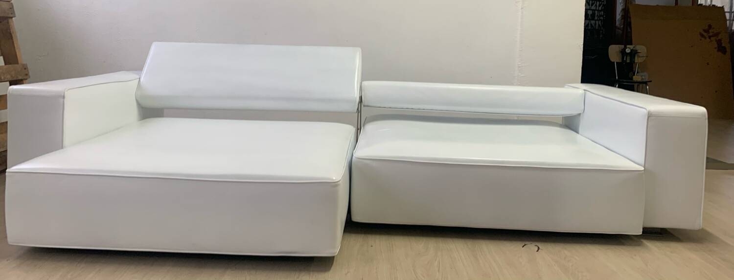 High-end leather sofa