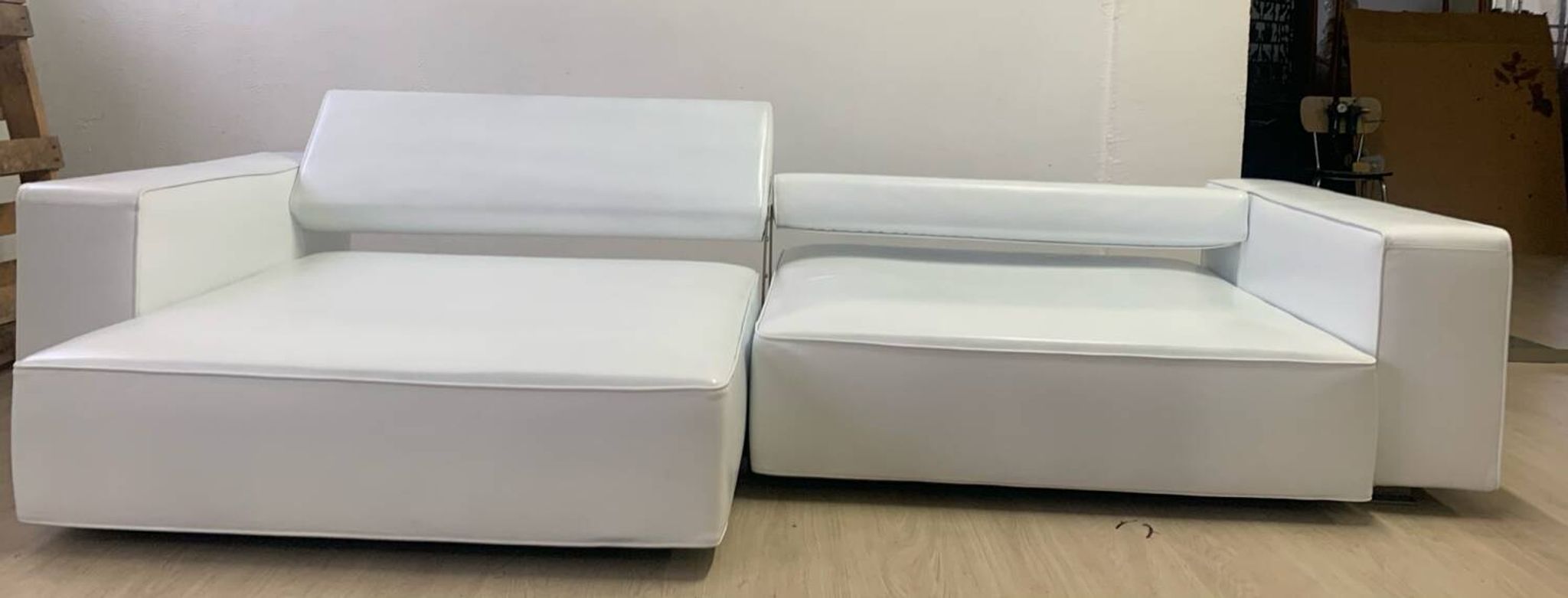 High-end leather sofa