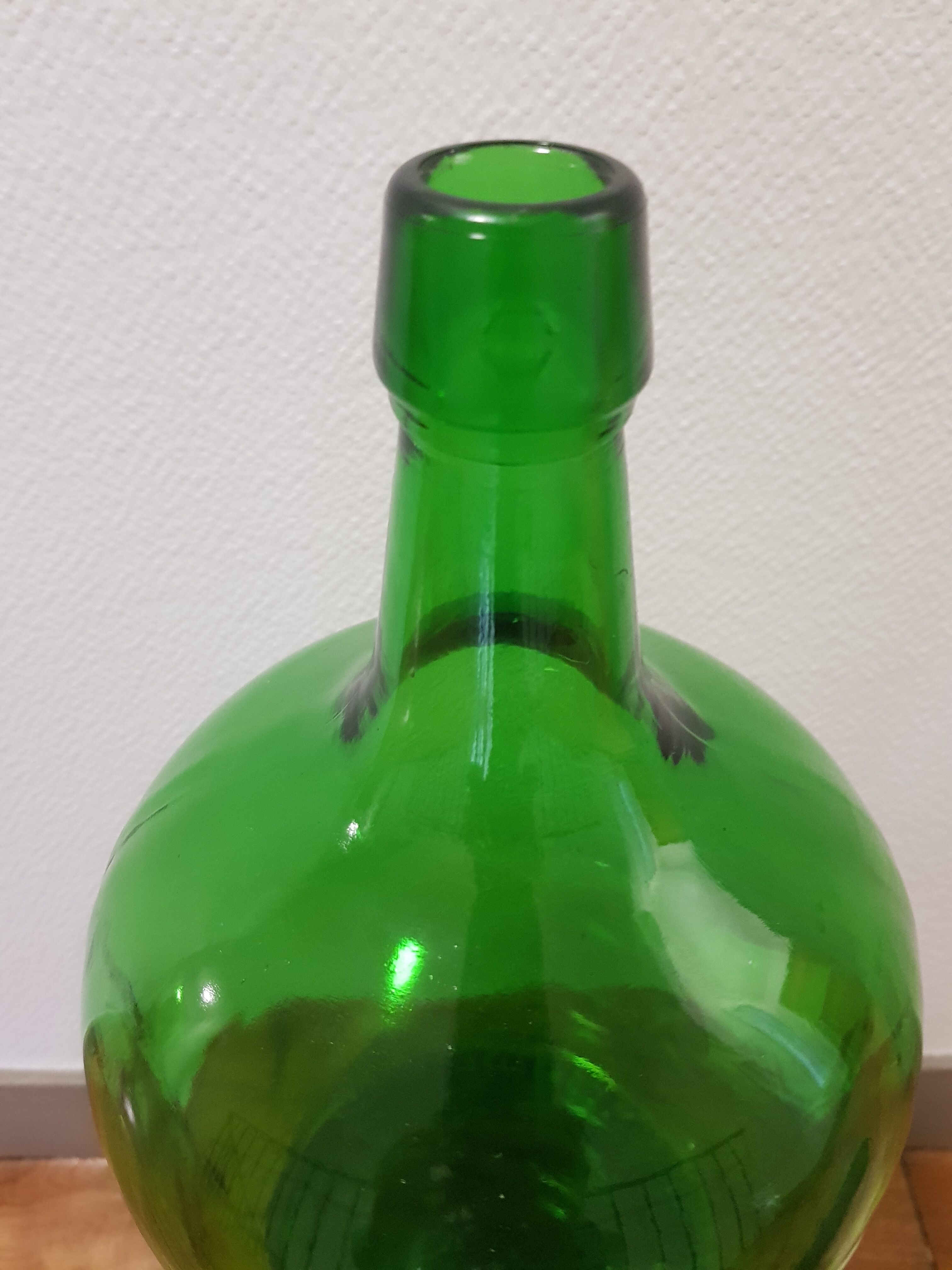 Demijohn 5 litres green
