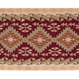 Vintage turkish kayseri kilim rug 4' x 7'5"