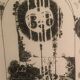 Illustration/signed paper print, framed, 60s/70s