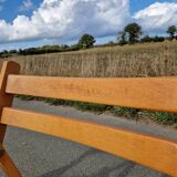 Set of 3 vintage folding chairs