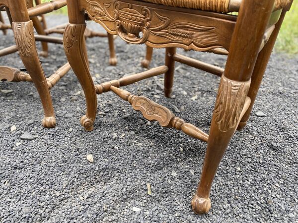 6 chaises provençales