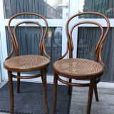 Paire de chaises style bistro