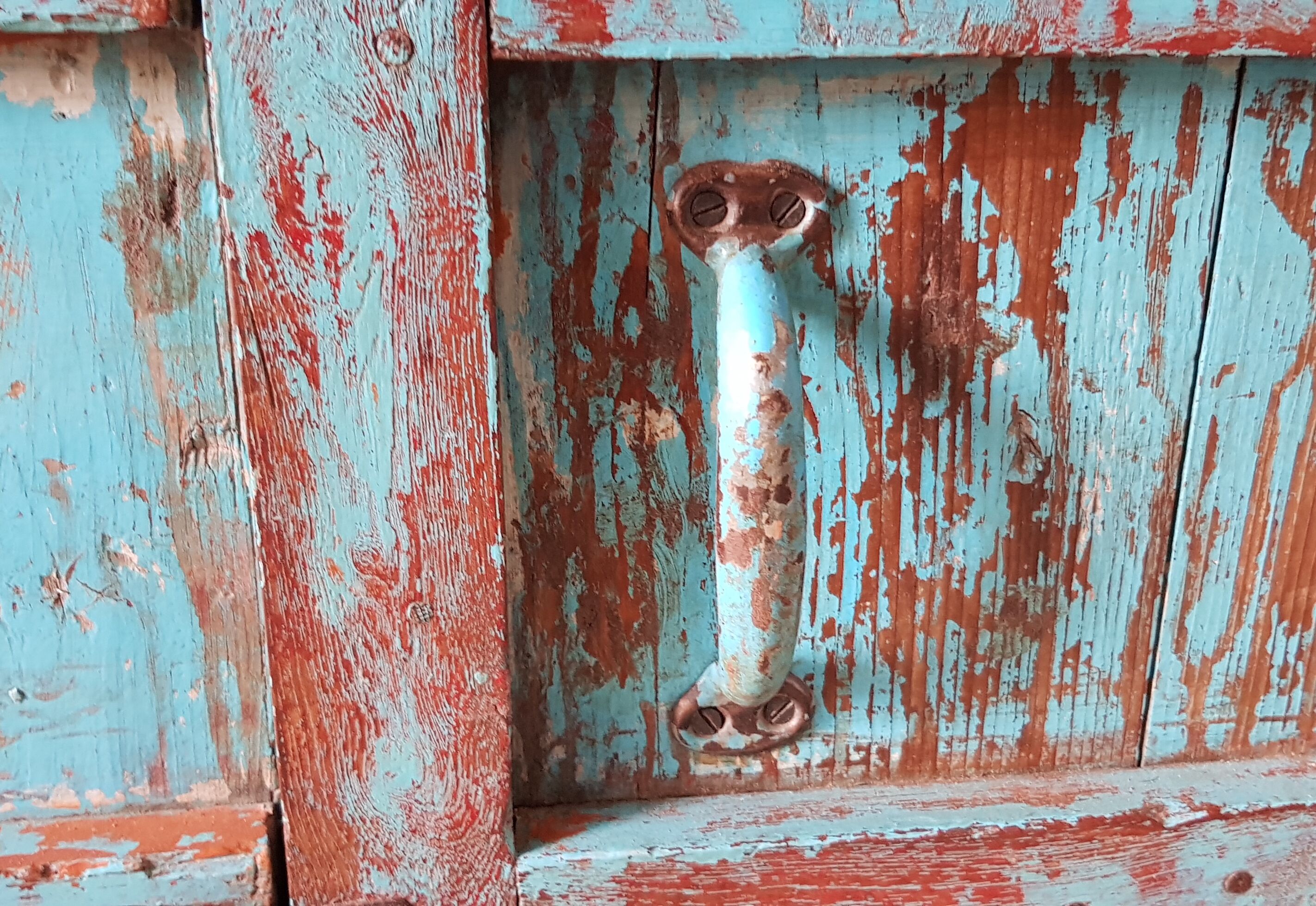 Former tribal wardrobe in teak