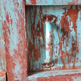 Former tribal wardrobe in teak