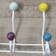 Modern Sputnik Wall Coat/Hat Rack – Space Age Colorful Wall Hanger 5540
