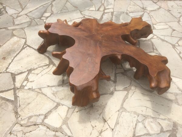 Table basse ''souche d'arbre