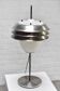 Italian table lamp in metal and opal glass, 1960s