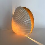 Resin shell lamp by Michèle Mahé