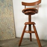 Wooden workshop chair