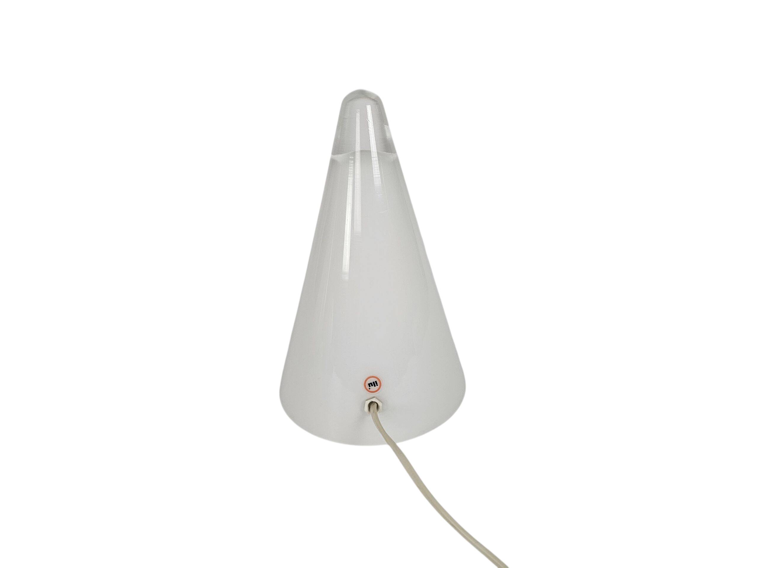 Ilu di Vetro - Teepee Lamp - Cone lamp - glass - 1990's