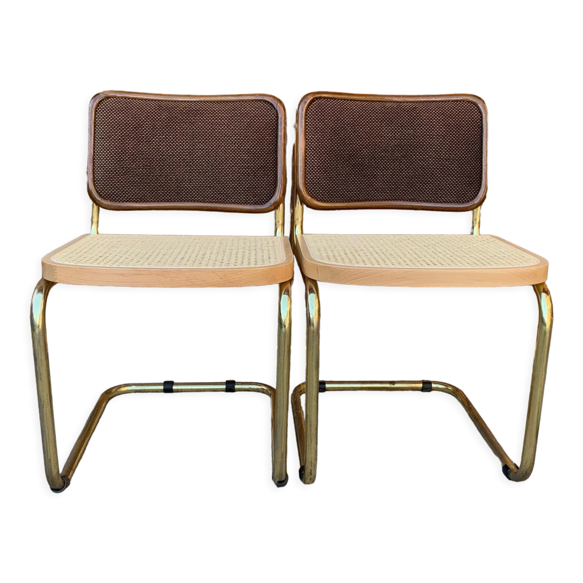 Marcel Breuer "1970 cesca" chairs set of 2
