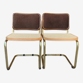 Marcel Breuer "1970 cesca" chairs set of 2