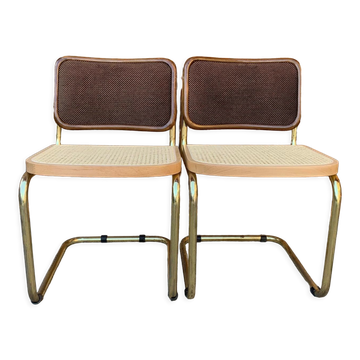 Marcel Breuer "1970 cesca" chairs set of 2