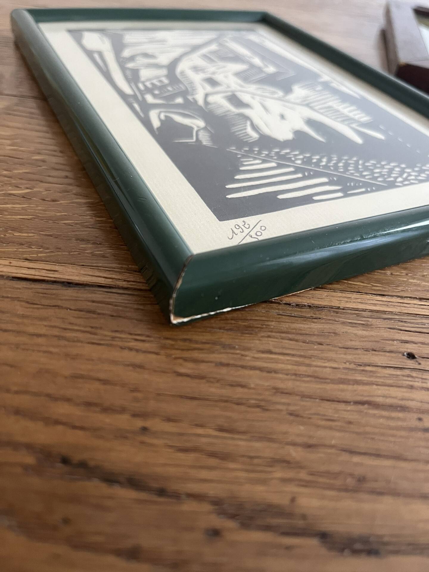 Estampe originale signée a. ross – édition limitée numérotée 192/300