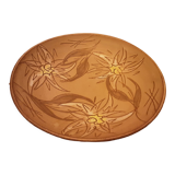 Dish ceramic cut vallauris handmade